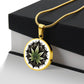 Marijuana Leaf Necklace