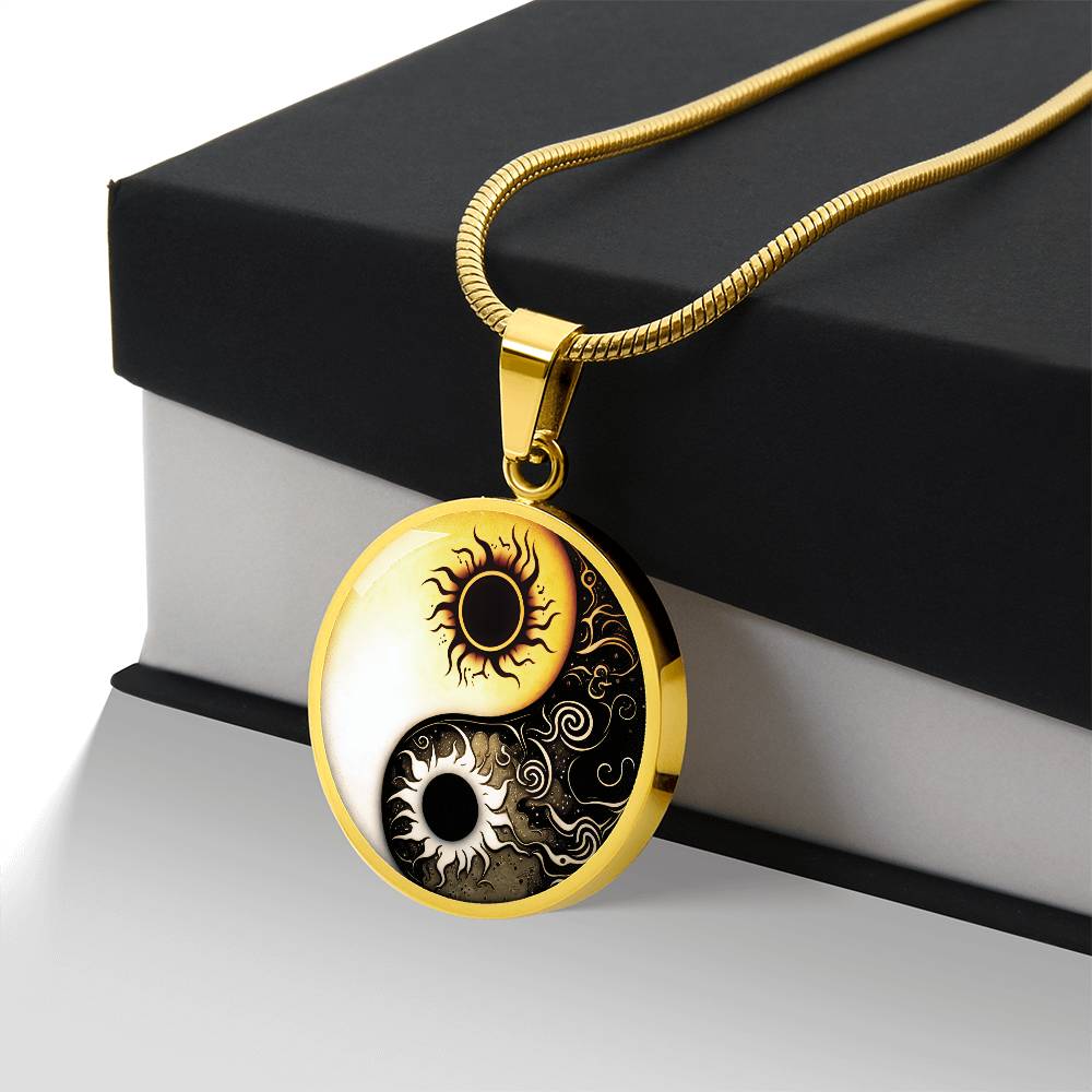 Sun and Moon Necklace