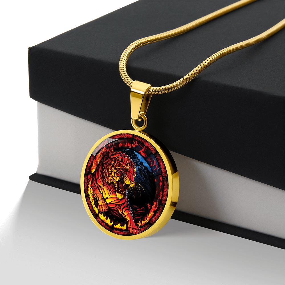 Fire Tiger Necklace