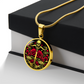Gothic Libra Zodiac Necklace