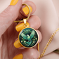 Emerald Dove Necklace