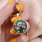 Cosmos Pendant Necklace - October Birth Flower Jewelry