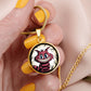 Cheshire Cat Necklace For Women or Men - Personalized Cheshire Cat Pendant Necklace For Her or Him - Cheshire Cat Jewelry Gift For Halloween