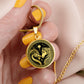 Year of The Dragon Necklace, Personalized Chinese Zodiac Animal Jewelry, Lunar 2024 Couples Charm Pendant, Horse Spirit Companion Gift