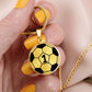 Soccer Necklace Gold - Silver Soccer Ball Pendant - Football Necklace For Mom or Dad - Soccer Jewelry For Girl & Boy - Soccer Charm Necklace