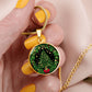 Gold Christmas Tree Necklace - Stainless Steel Necklace Pendant - Pine Tree Pendant -  Evergreen Tree Charm - Holiday Gift for Her or Him