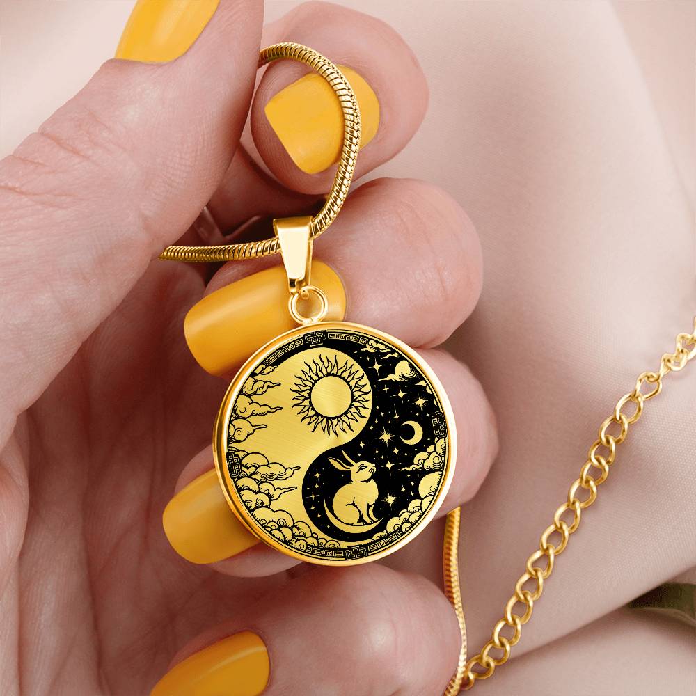 Moon Rabbit Necklace