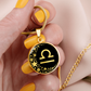 Libra Zodiac Pendant Necklace