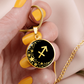 Sagittarius Zodiac Pendant Necklace