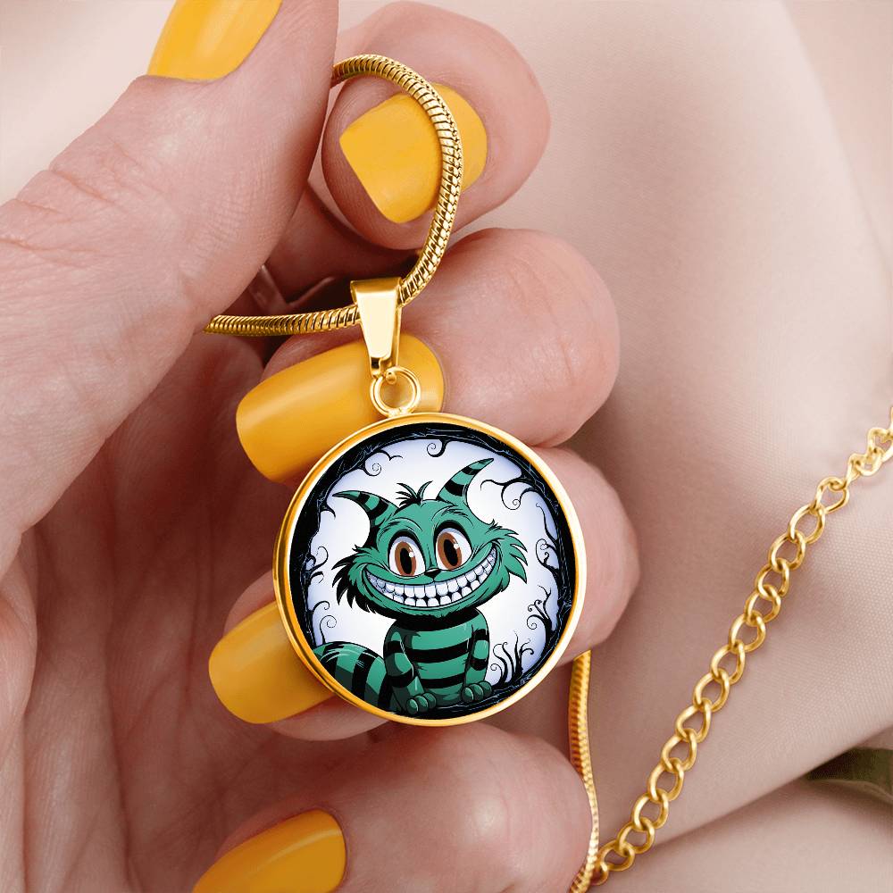 Cheshire Cat Necklace