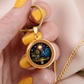 Rooster & Dragon Necklace - Chinese Zodiac Pendant Jewelry