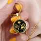 Engraved Ox Necklace