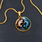 Yin Yang Rabbit Necklace