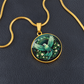 Emerald Dove Necklace