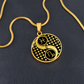 Pisces & Capricorn Necklace, Yin Yang Couples Zodiac Jewelry