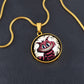 Cheshire Cat Necklace For Women or Men - Personalized Cheshire Cat Pendant Necklace For Her or Him - Cheshire Cat Jewelry Gift For Halloween