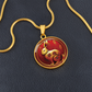 Rabbit Pendant Necklace - Chinese Zodiac Jewelry