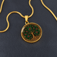 Celtic Tree of Life Pendant Necklace - Holly December Birth Flower Jewelry