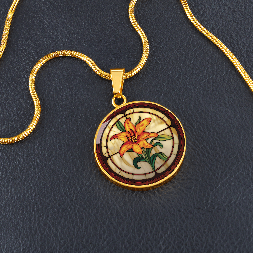 Tiger Lily Necklace