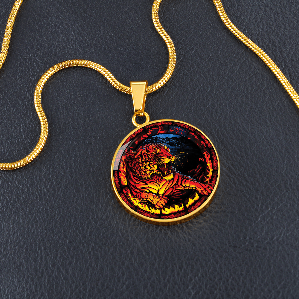 Fire Tiger Necklace