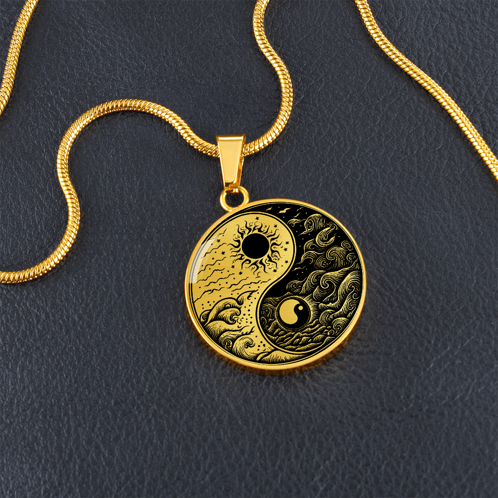 Sun and Moon Necklace
