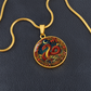 Year of The Snake Necklace - Chinese Zodiac Animal Charm Pendant Jewelry