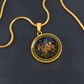 Pig & Goat Necklace - Couples Chinese Zodiac Animal Pendant Jewelry