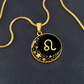 Leo Zodiac Pendant Necklace