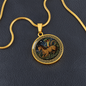 Snake & Horse Necklace - Couples Chinese Zodiac Animal Pendant Jewelry