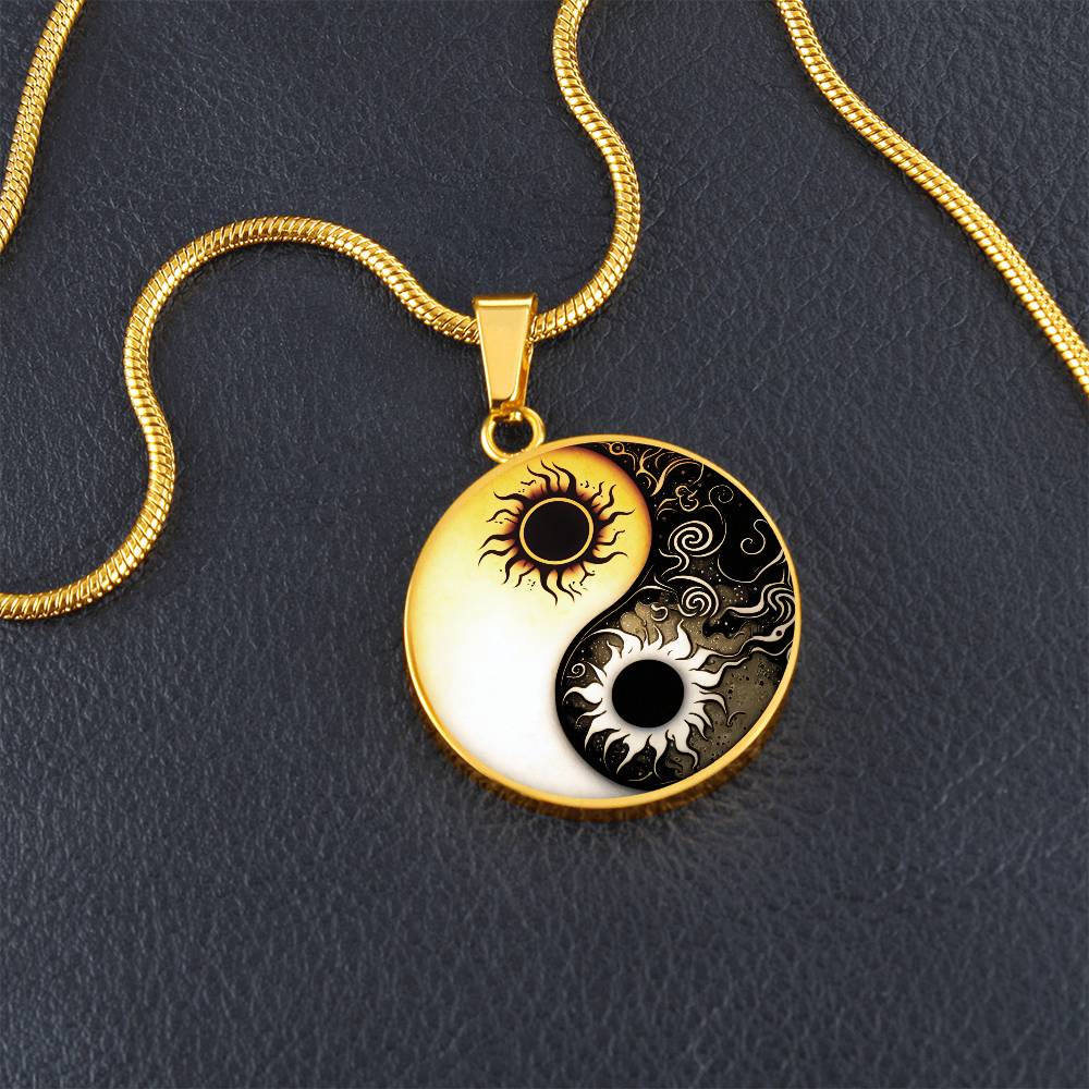 Sun and Moon Necklace