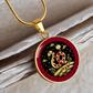 Snake Necklace - Chinese Zodiac Charm Pendant