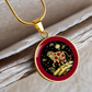 Monkey Necklace Chinese Zodiac Animal Pendant Jewelry