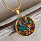 Day of the Dead Necklace - Día de los Muertos Pendant Jewelry