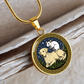Dog and Rat Necklace - Couples Chinese Zodiac Animal Pendant Jewelry