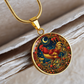 Year of The Rooster Necklace - Chinese Zodiac Animal Charm Pendant Jewelry