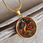 Year of The Snake Necklace - Chinese Zodiac Animal Charm Pendant Jewelry