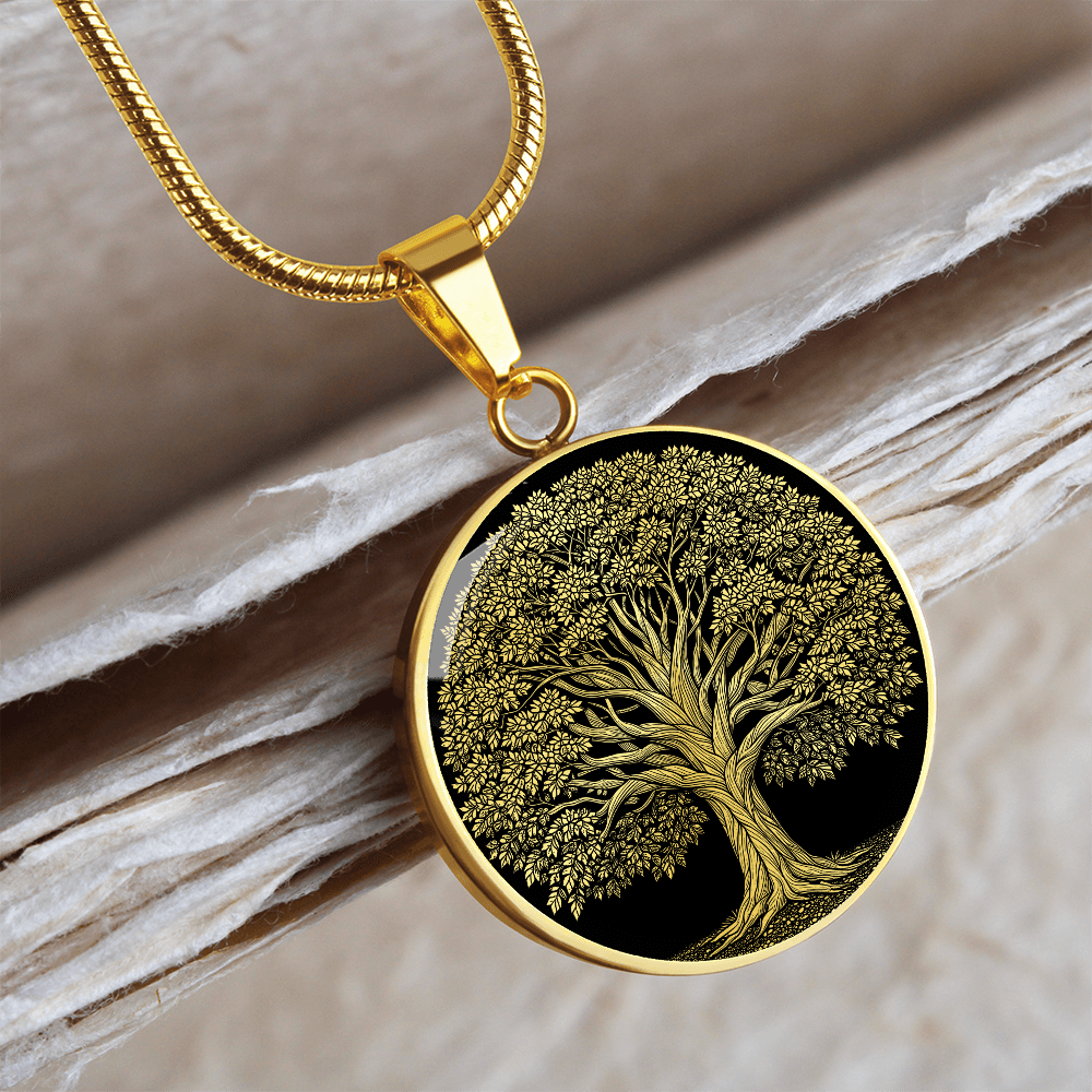 Oak Tree Necklace