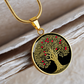 Apple Tree Necklace - Symbolic Jewelry