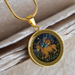 Rat & Goat Necklace - Couples Chinese Zodiac Animal Pendant Jewelry