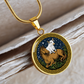 Ox and Horse Necklace - Couples Chinese Zodiac Animal Pendant Jewelry