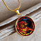 Fire Tiger Necklace