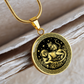 Monkey & Rat Necklace - Couples Chinese Zodiac Animal Pendant Jewelry