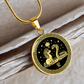 Year of the Horse Necklace Chinese Zodiac Pendant Jewelry