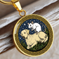Dog and Rat Necklace - Couples Chinese Zodiac Animal Pendant Jewelry