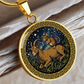 Rat & Goat Necklace - Couples Chinese Zodiac Animal Pendant Jewelry