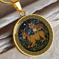 Tiger & Goat Necklace - Couples Chinese Zodiac Animal Pendant Jewelry