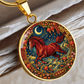 Year of The Horse Necklace - Chinese Zodiac Animal Charm Pendant Jewelry