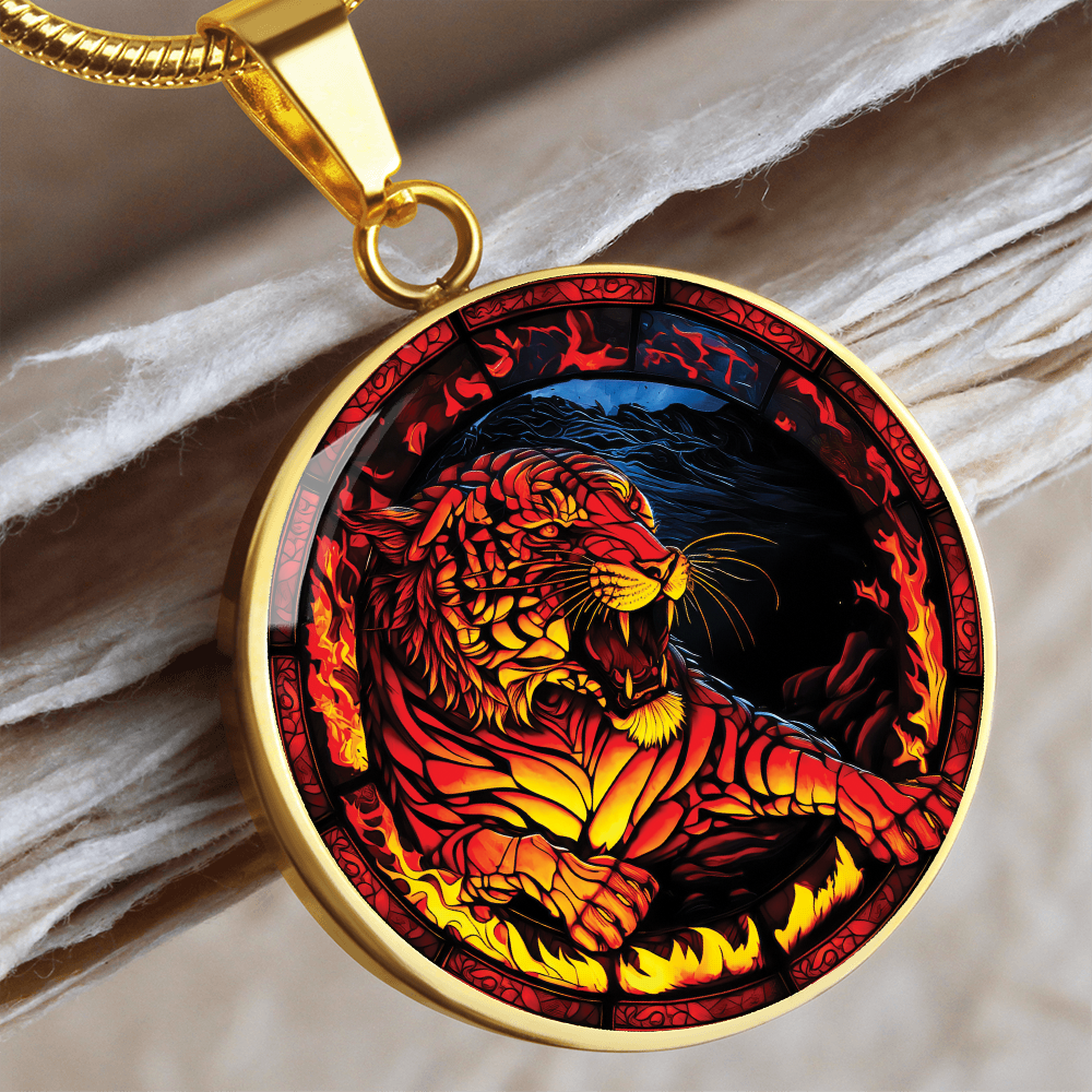 Fire Tiger Necklace