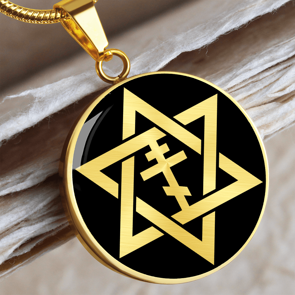Star of David & Orthodox Cross Necklace