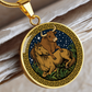 Ox and Horse Necklace - Couples Chinese Zodiac Animal Pendant Jewelry